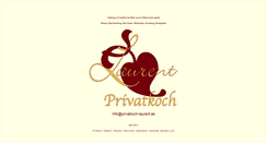 Desktop Screenshot of privatkoch-laurent.de